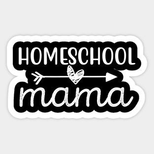 Best homeschool mama t-shirt for all homeschool mother's Sticker